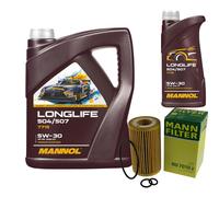 MANN Filtro Olio 6L MANNOL Longlife 504/507 5W-30 Per Mercedes GLK X204
