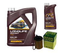 MANN Filtro Olio 6L MANNOL Longlife 504/507 5W-30 Per MINI Mini R56 Cooper D