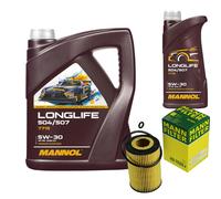 MANN Filtro Olio 6L MANNOL Longlife 504/507 5W-30 Per VW Passat Variant 3G5 2.0
