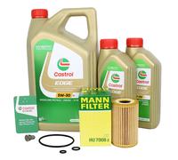 Mann Filtro Olio + 7L 5W-30 Motore Per VW Multivan Transporter Bus T5 T6 2.0 Tdi