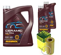 MANN Filtro Olio 7L MANNOL Ceramic 5W-40 Per Volvo V70 II 2.4 D5 XC70