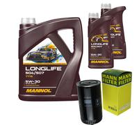 MANN Filtro Olio 7L MANNOL Longlife 504/507 5W-30 Per VW Transporter IV Bus 70XB