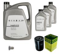 Mann Filtro Olio 8 L VW motore 0W-30 Longlife III Fe per Caddy II Scatola 9K9A
