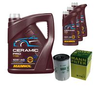 MANN Filtro Olio 8L MANNOL Ceramic Pro 10W-40 Per Daimler X30_ Six 4.0 Jaguar XJ