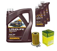 MANN Filtro Olio 8L MANNOL Longlife 504/507 5W-30 Per VW Passat Variant 365 2.0