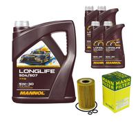 MANN Filtro Olio 9L MANNOL Longlife 504/507 5W-30 Per VW Passat Variant 365 2.0