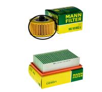 Mann Filtro Olio, Aria per Smart Fortwo Coupe 0.9 Forfour Hatchback