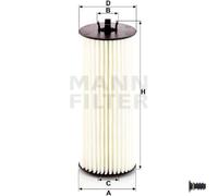 MANN Filtro Olio Con Vite Di Scarico Per Mercedes G-Class W463 S-Class W222