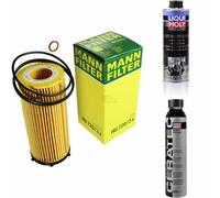 Mann Filtro Olio Hu 720/3 X+ Liqui Moly Cera Tec 3721 + Lavaggio Motore 2427