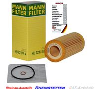 MANN-FILTER HU 721/4 x Filtro dell'olio - AUTOVETTURE + VEICOLI COMMERIALI