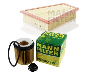 MANN Filtro Set Olio Filtro Aria Controllo Set MOL-9693753