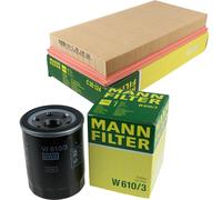 MANN Filtro Set Olio Filtro Aria Controllo Set MOL-9693783