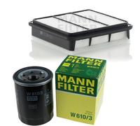 MANN-Filtro Set Olio Filtro Aria Controllo Set MOL-9694699