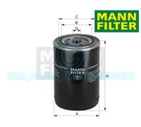 Filtro olio MANN-FILTER W 719/29