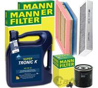 Mann Kit Diagnosi Auto + Aral 5W-30 Olio Motore Adatto A per Mini R50 R53 uno D