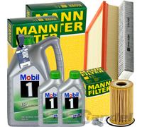 Mann Kit Diagnosi Auto + Mobile 5W30 Olio Motore Adatto A per VW T5 T6 Multivan