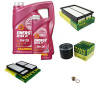 MANN MANNOL Set Controllo Set Olio 6 L 5W-20 per Mazda 5 2.0 CD
