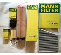 MANN-FILTER Kit filtri adatto per MERCEDES-BENZ E-Klasse Limousine (W211) Filtro