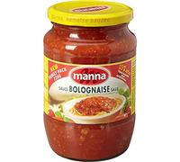 Manna Bolognese - Salsa, 720 g, confezione da 6