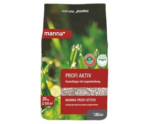 Manna Dur Professionale Attivo Fertilizzante per Prato con Efficacia a Lunga Durata 20 kg Concimi Professionali