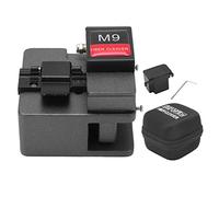 Mannaia per Fibra 3 in 1, Ritorno Automatico del Coltello Ad Alta Precisione con 16 Superfici Taglienti, Modello M9, Lunghezza di Taglio Diametro 9-16 Mm, per Fibra 0,25 Mm