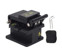 Mannaia per fibra ottica Ritorno automatico 16 punti di taglio Lama in acciaio al tungsteno con angolo di 0,5° Dispositivo 3 in 1 per fusione a caldo Giunzione a freddo Taglierina