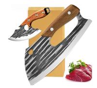 Mannaia per Ossa | 2 Pezzi Coltelli Tagliaossa per Pollo | Tagliacarne,per Appartamento Grigliata BBQ Prep Pasti Ristorazione Catering Piano Lavoro