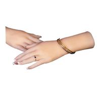 Mannequin Hand 1Pair Simulato TPE Female Model Pratica delle unghie per chiodo Tattile e realistiche Fanti per la visualizzazione, la pittura, i modelli fotografici