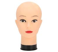 Mannequin Head Makeup Training Hat Hat Display Black Base Black Case Adegual Discia. (Avere lo stile del trucco)
