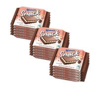 Manner Minis Latte e Cioccolato Wafer Farciti 3 Confezioni da 25g x 5 | 15 Minis Totali