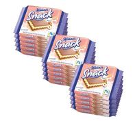 Manner Minis Latte e Nocciola Wafer Farciti 3 Confezioni da 25g x 5 | 15 Minis Totali