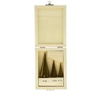 Kit punte coniche allargafori 3 parti brder mannesmann m54603 1 pz