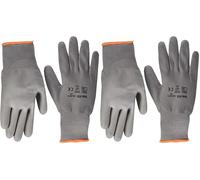 Mannesmann Brüder Tools M40372 Work Gloves Fine Knit Size L (Confezione da 2)