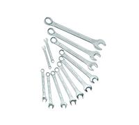 Mannesmann - M 130-12DIN - Set chiavi ad anello e chiavi inglesi, 12 pz., 6-22 mm, CV, GS