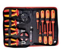 Mannesmann - M11214 - Set pinze e cacciaviti a marchio VDE, 14 pz.