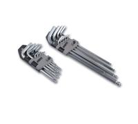 Mannesmann M18170 - Set chiavi esagonali, TX e a testina rotante, 19 pezzi - NUO