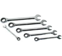 Mannesmann - M19826 - Set di chiavi inglesi, cricchetto e anello, 6 pz. - NUOV