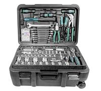 WERKZEUGTROLLY - Set di utensili, valigetta portautensili, universale, 122 pezzi