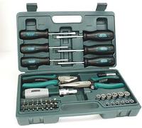 Brder mannesmann m29110 valigetta porta utensili con contenuto 45 parti