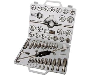 Mannesmann - M53245 - Set per filettatura, 45 pz. in valigetta di plastica