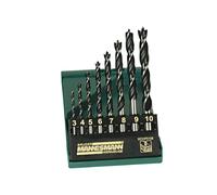 Mannesmann - M54308 - Coffret de mèches à bois pro - 8 pièces