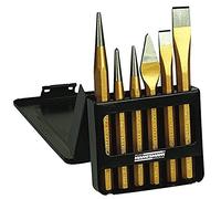 Mannesmann Pin Punch Set with CV Chisel (6 Pieces)