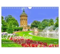 Mannheim - Die Stadt im Quadrat (Wandkalender 2026 DIN A4 quer), CALVENDO Monatskalender: Mannheim, die schönsten Quadrate der Republik