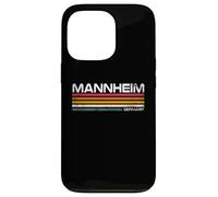 Mannheim Retro Design Monaco di Baviera Mannheim Baden Württemberg Custodia per iPhone 13 Pro