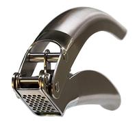 Mannkitchen Spremiaglio in Acciaio Inox, Resistente, Professionale, a Doppia Leva, Con Serbatoio Ad Alta Capacità, Facile Da Pulire e Senza Ruggine