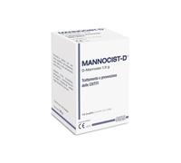 Mannocist D Mannosio Cistite Donna e Uomo 14 Bustine Dispositivo Medico per Cistite, Trattamento di Recidiva, Attenua Bruciore e Prurito, Supporto per Vie Urinarie, Senza Glutine e Lattosio