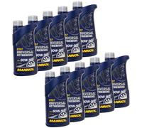 MANNOL Olio Del Cambio API GL 4 80W90 10x 1 Litro Per Cectek Herkules Kymco