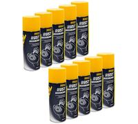 MANNOL 10X 450 ML Dissolvente Per Ruggine Spray Rimuovi Ruggine