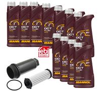 MANNOL 11L DCT Fluid Olio Cambio + Filtro Olio Per Ford Focus III