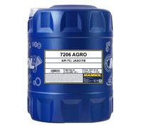 Mannol 2-Takt Agro Api TC Jaso Fb Rasaerba Olio, 20 Litro